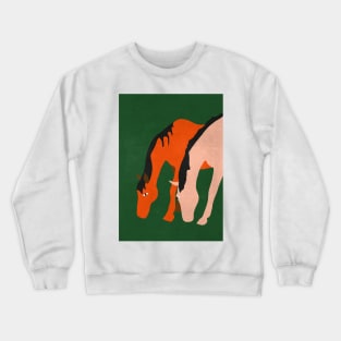 Two horses Crewneck Sweatshirt